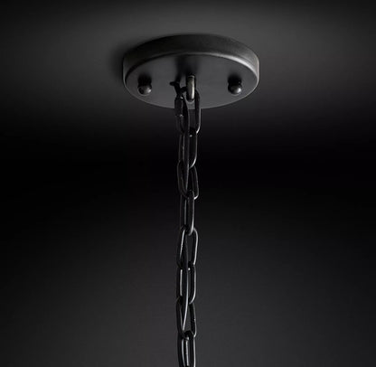 Odeon Square Crystal Chandelier 22",3-Tier-Nobipets