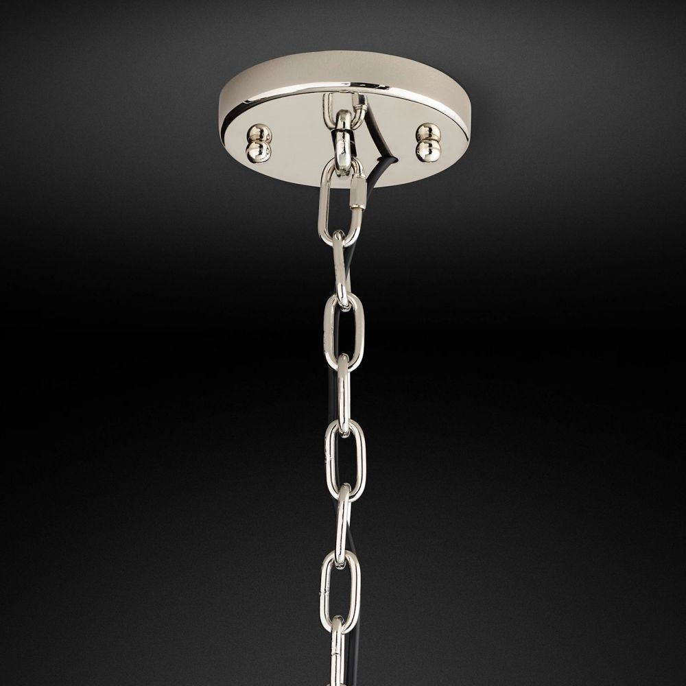 Odeon Square Crystal Chandelier 34",5-Tier-Nobipets