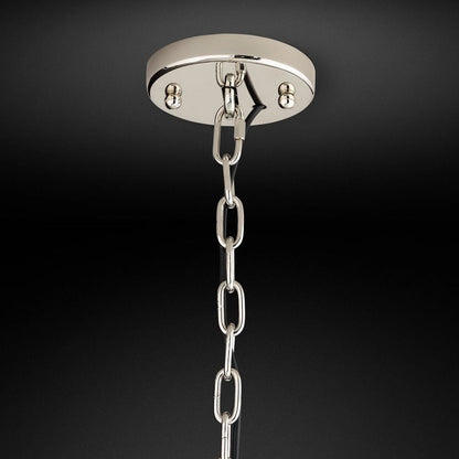 Odeon Square Crystal Chandelier 34",5-Tier-Nobipets