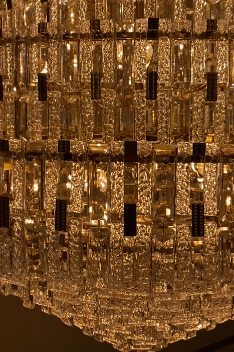 Oversized Multi-layers Honeycomb Luxury Ceiling Crystal Chandelier For Big Hallway/Foyer/Entryway-Nobipets