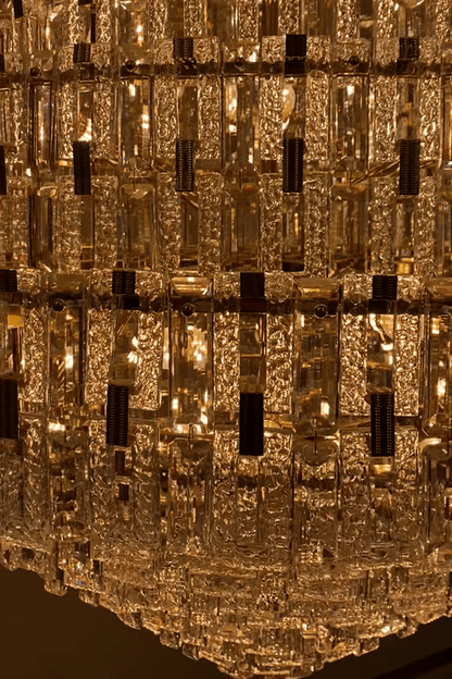 Oversized Multi-layers Honeycomb Luxury Ceiling Crystal Chandelier For Big Hallway/Foyer/Entryway-Nobipets