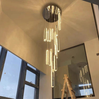 Oxford Foyer & Staircase Crystal Chandelier-Nobipets