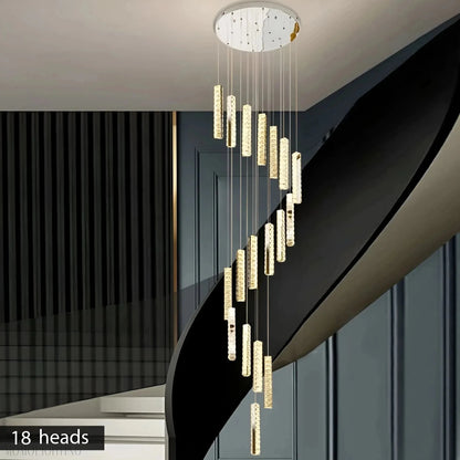 Oxford Foyer & Staircase Crystal Chandelier-Nobipets