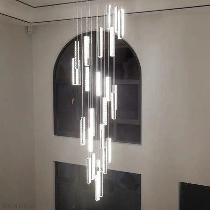 Oxford Foyer & Staircase Crystal Chandelier-Nobipets