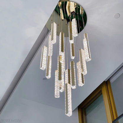 Oxford Foyer & Staircase Crystal Chandelier-Nobipets