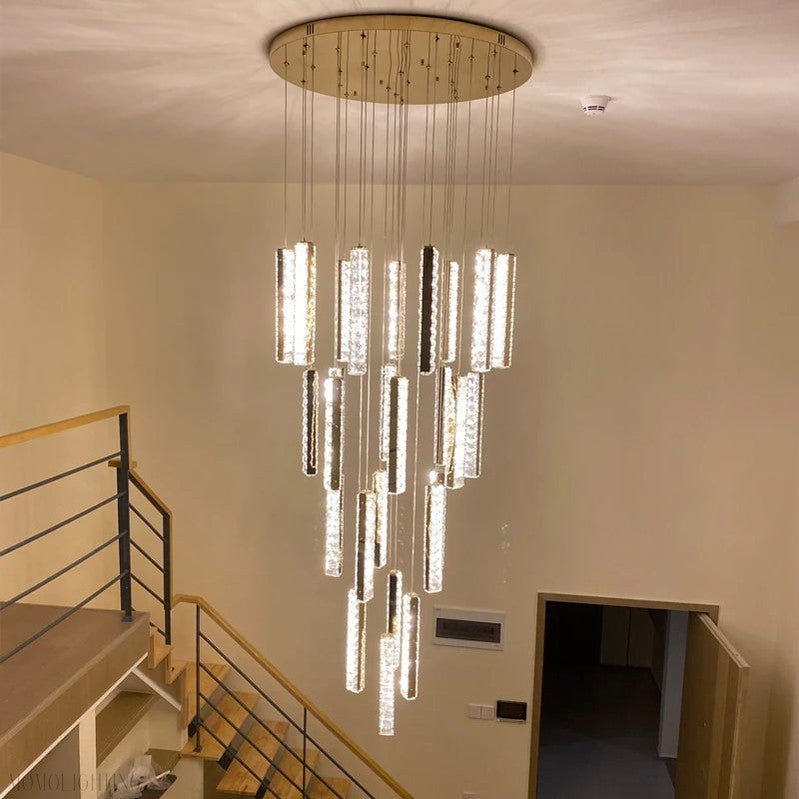 Oxford Foyer & Staircase Crystal Chandelier-Nobipets