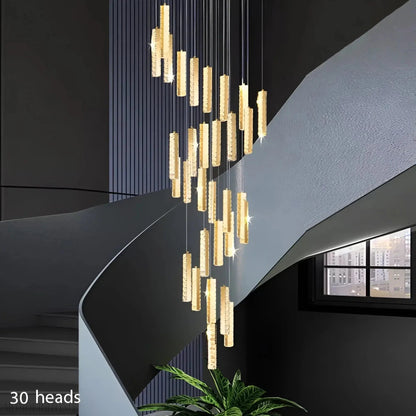 Oxford Foyer & Staircase Crystal Chandelier-Nobipets