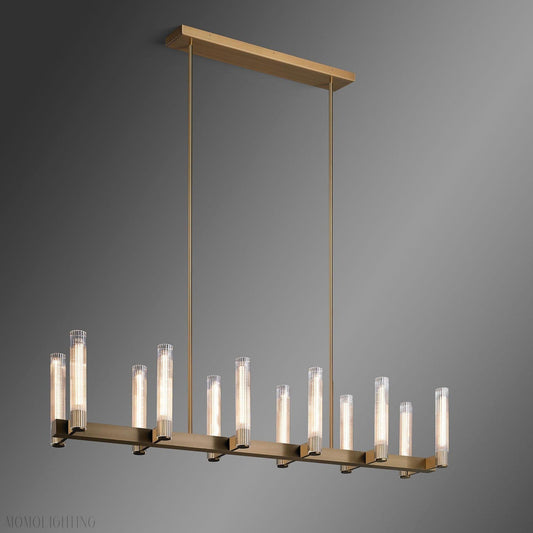 Pastis Linear Chandelier 60"W-Nobipets