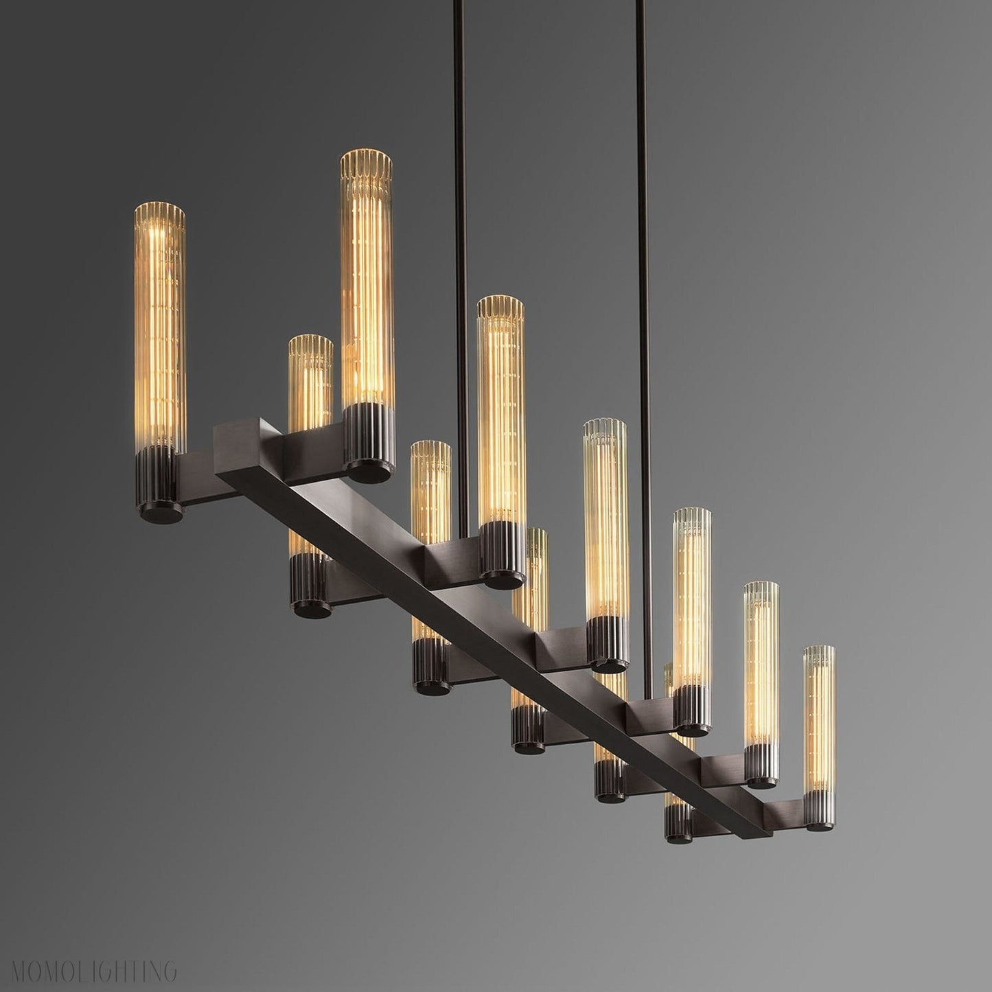 Pastis Linear Chandelier 60"W-Nobipets