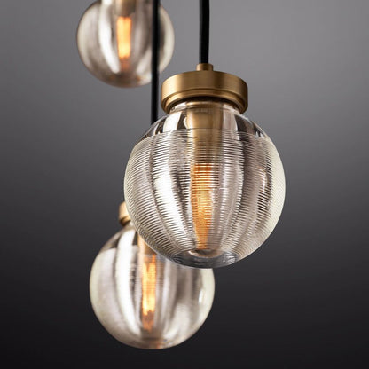 Pearl Rectangle Chandelier 36"-Nobipets