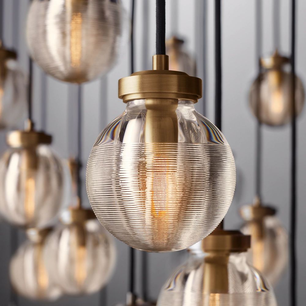 Pearl Rectangle Chandelier 72"-Nobipets