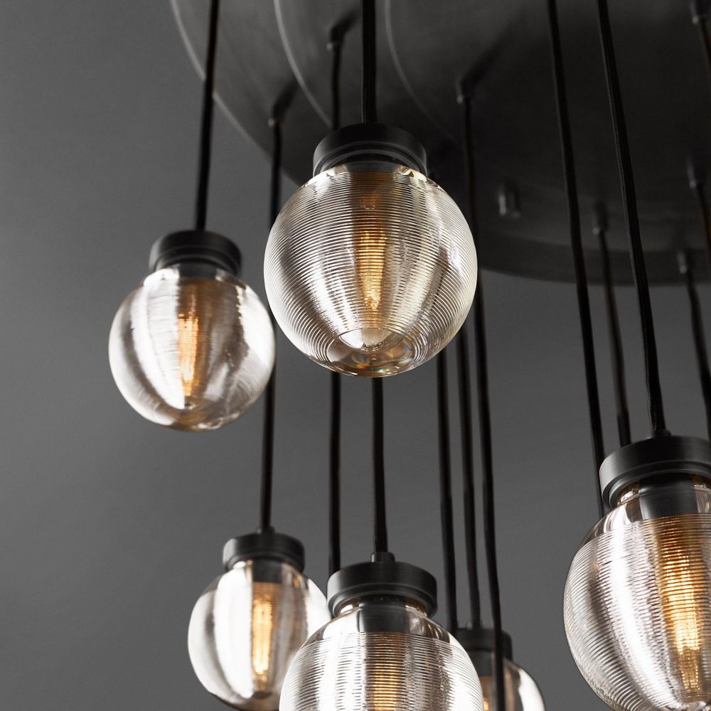 Pearl Round Chandelier 38"-Nobipets