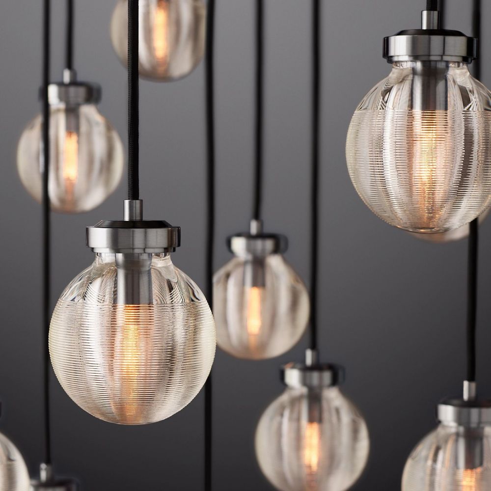Pearl Round Chandelier 38"-Nobipets