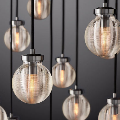 Pearl Round Chandelier 38"-Nobipets