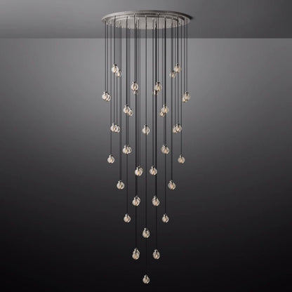 Pearl Round Chandelier 60"-Nobipets
