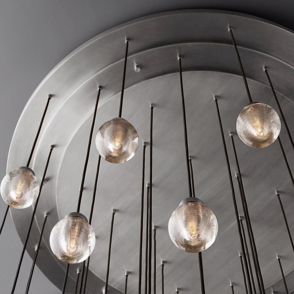 Pearl Round Chandelier 60"-Nobipets