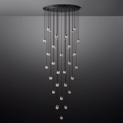 Pearl Round Chandelier 60"-Nobipets