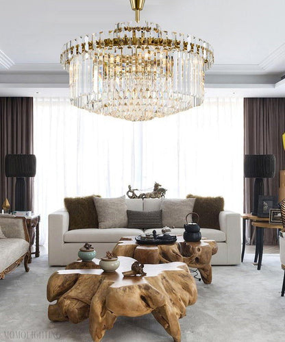Phyllaris Crystal Chandelier-Nobipets