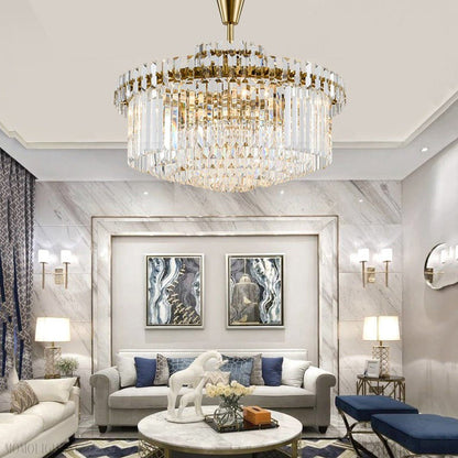 Phyllaris Crystal Chandelier-Nobipets