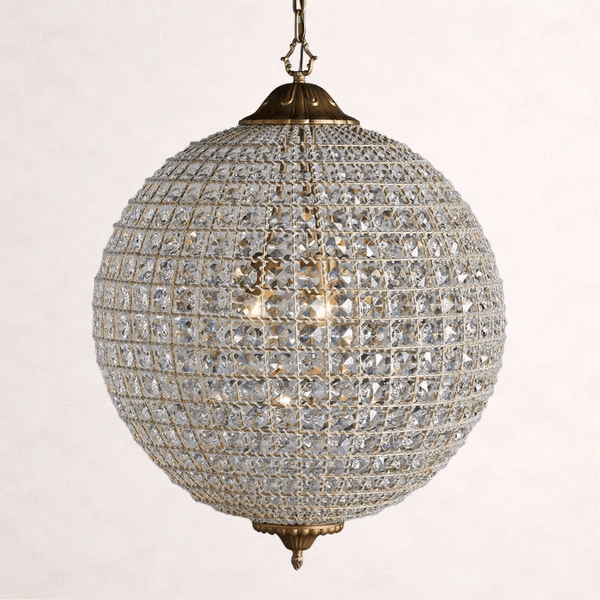 Poppy Round Chandelier