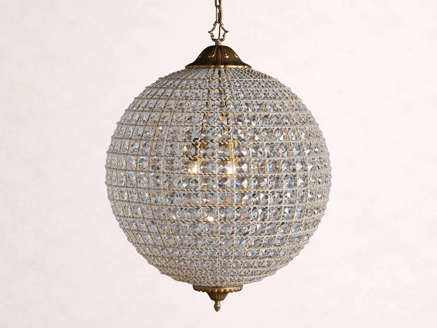 Poppy Round Chandelier