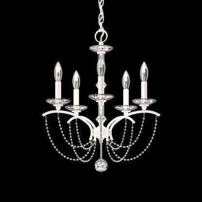 Priscilla Crystal Candlestick Chandelier 18"