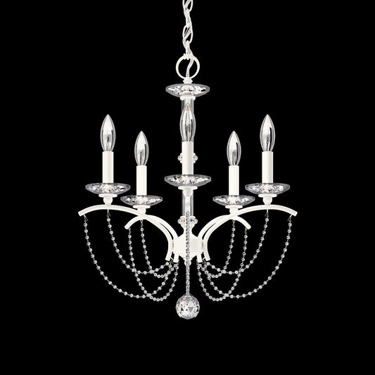 Priscilla Crystal Candlestick Chandelier 18"