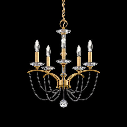 Priscilla Crystal Candlestick Chandelier 18"