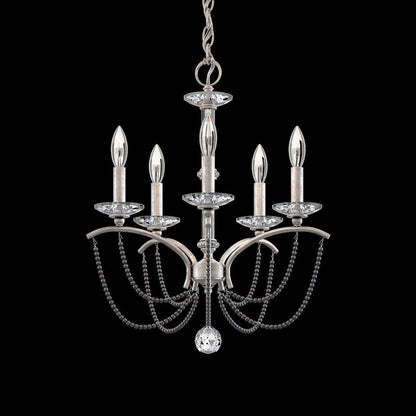 Priscilla Crystal Candlestick Chandelier 18"