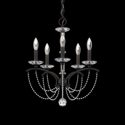 Priscilla Crystal Candlestick Chandelier 18"