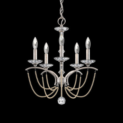 Priscilla Crystal Candlestick Chandelier 18"