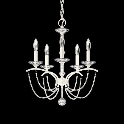 Priscilla Crystal Candlestick Chandelier 18"