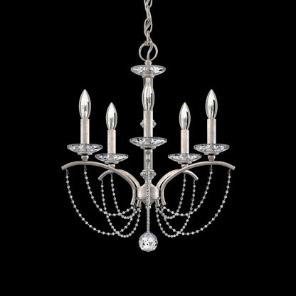 Priscilla Crystal Candlestick Chandelier 18"