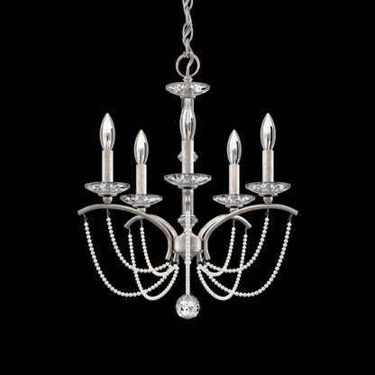 Priscilla Crystal Candlestick Chandelier 18"