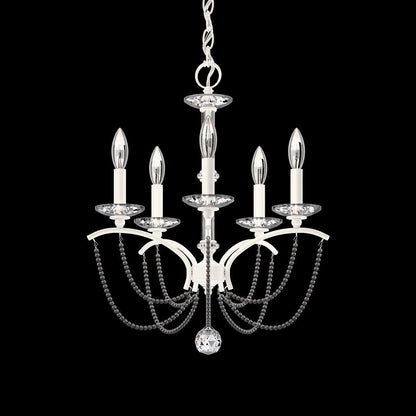 Priscilla Crystal Candlestick Chandelier 18"