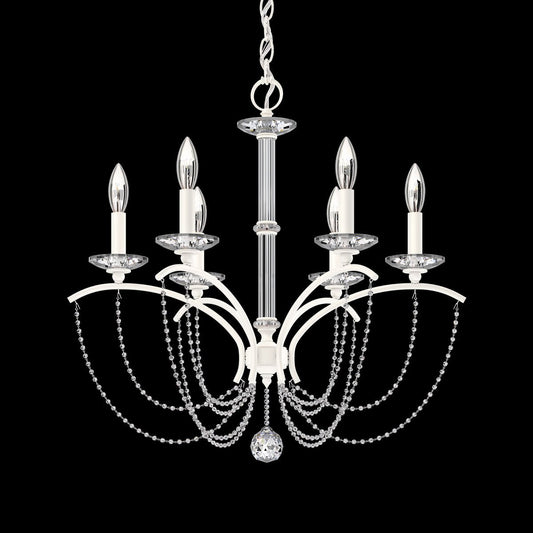 Priscilla Crystal Candlestick Chandelier 23"