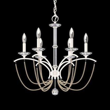 Priscilla Crystal Candlestick Chandelier 23"