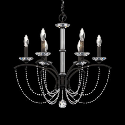 Priscilla Crystal Candlestick Chandelier 23"
