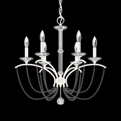 Priscilla Crystal Candlestick Chandelier 23"