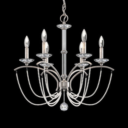 Priscilla Crystal Candlestick Chandelier 23"
