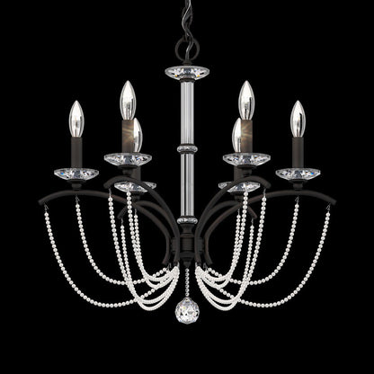 Priscilla Crystal Candlestick Chandelier 23"