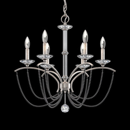 Priscilla Crystal Candlestick Chandelier 23"