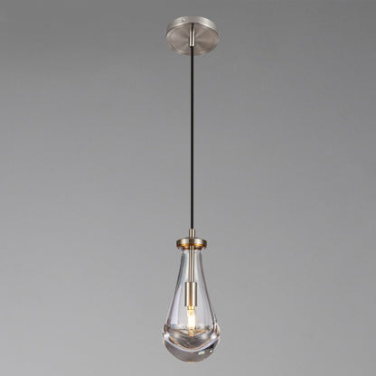 Raindrop Modern Pendant Glass Pendant Light For Kitchen Island Bedroom