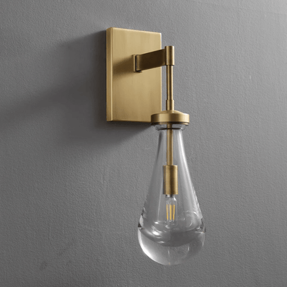 Raindrop Sconce Glass Wall Light