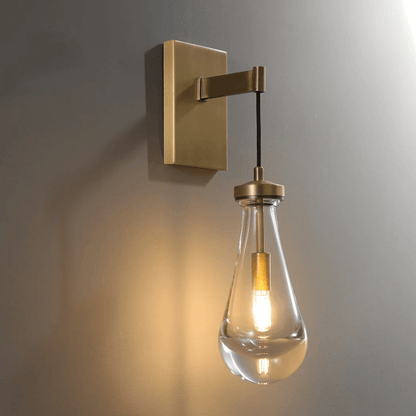 Raindrop Sconce Glass Wall Light