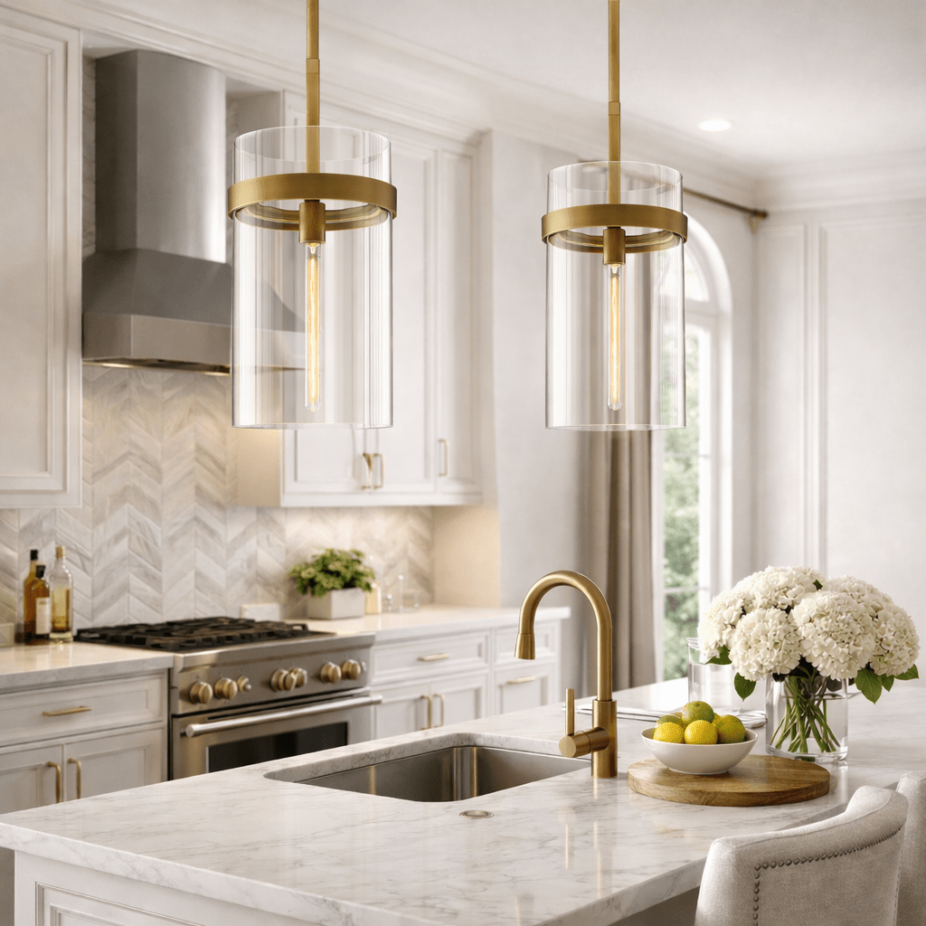 Ravellet Clear Glass Pendant
