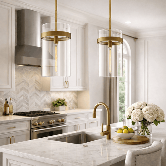 Ravellet Clear Glass Pendant