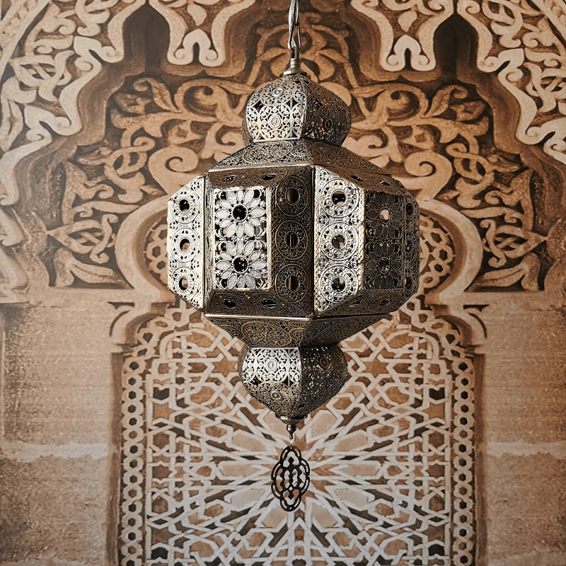 Retro Decorative Design Iron Pendant Light Fixture Chandelier for Dining Room/Living Room/Bedroom/Restaurant/Cafe-Nobipets