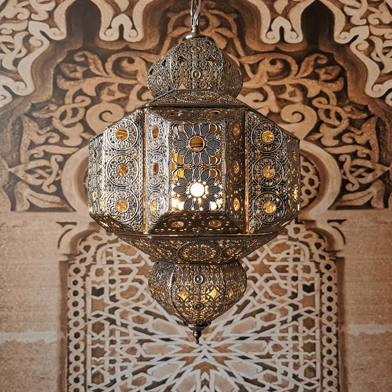 Retro Decorative Design Iron Pendant Light Fixture Chandelier for Dining Room/Living Room/Bedroom/Restaurant/Cafe-Nobipets