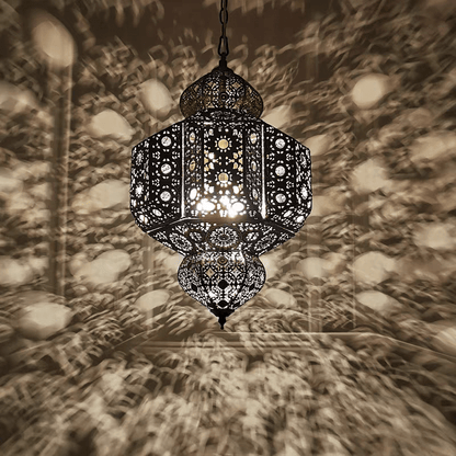 Retro Decorative Design Iron Pendant Light Fixture Chandelier for Dining Room/Living Room/Bedroom/Restaurant/Cafe-Nobipets